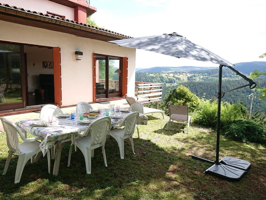 Maison D'Altitude Avec Vue Panoramique A Gérardmer Exterior foto