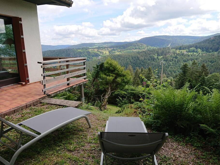 Maison D'Altitude Avec Vue Panoramique A Gérardmer Exterior foto
