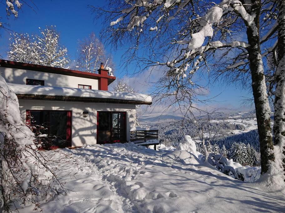 Maison D'Altitude Avec Vue Panoramique A Gérardmer Exterior foto