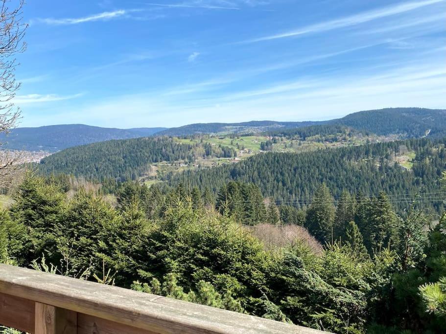 Maison D'Altitude Avec Vue Panoramique A Gérardmer Exterior foto
